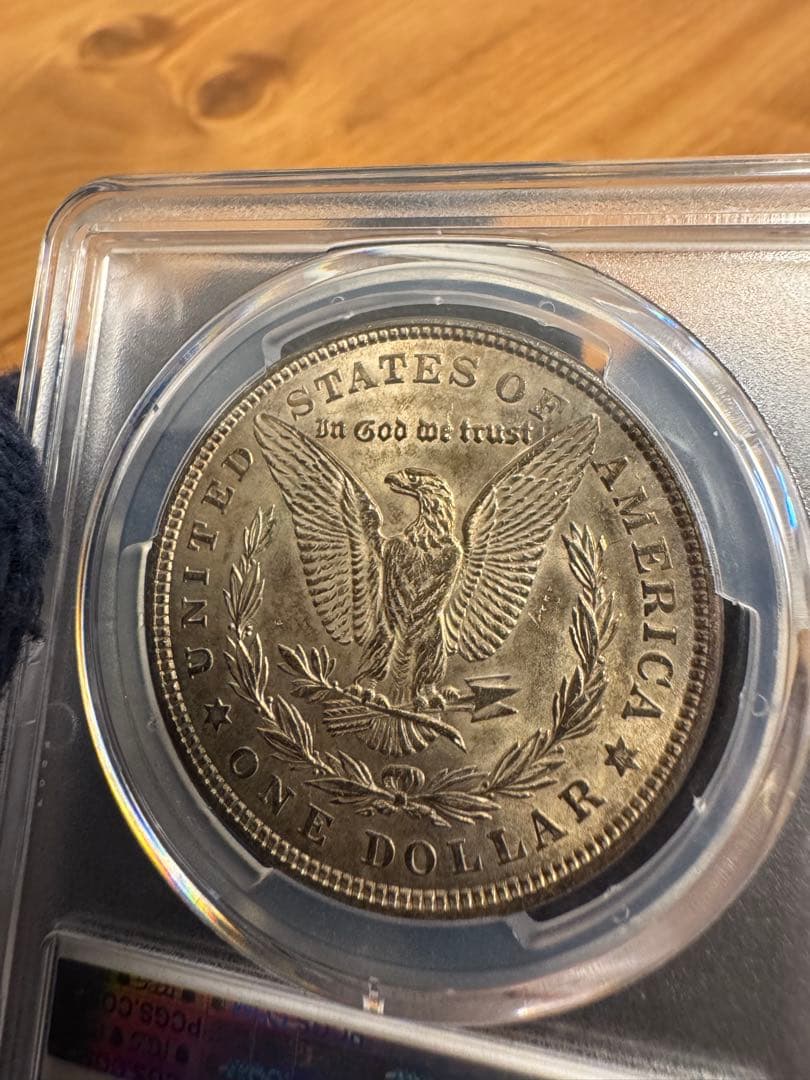 ★本物保証　モルガンダラー銀貨　1921年 PCGS ms62
