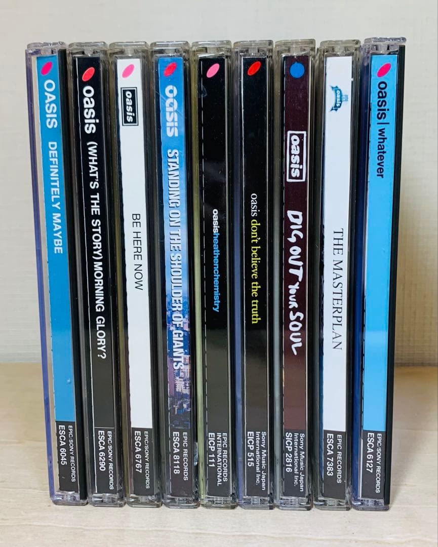 【国内盤】oasis CD アルバム まとめ売り 9枚 セット