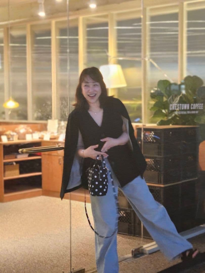 新品未使用　メイクアイ　MIYOKOさんコラボ　ポンチョジャケット makeai