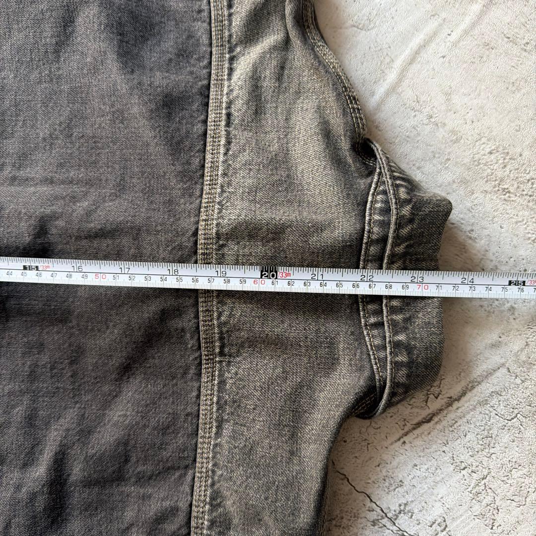 Carhartt デニムジャケット　トラッカージャケット　ブラック　サイズM