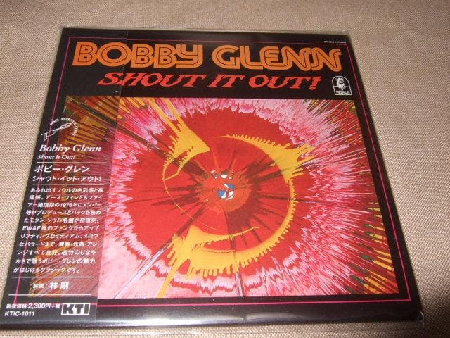 BOBBY GLENN,新品未開封,紙ジャケ,アース・ウィンド&ファイア