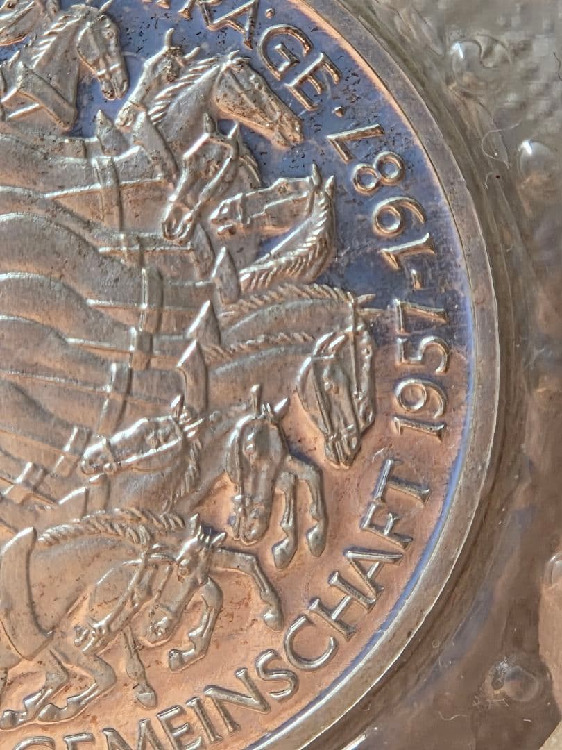 (プルーフ)西ドイツ ローマ条約締結30周年記念　10マルク銀貨　1987