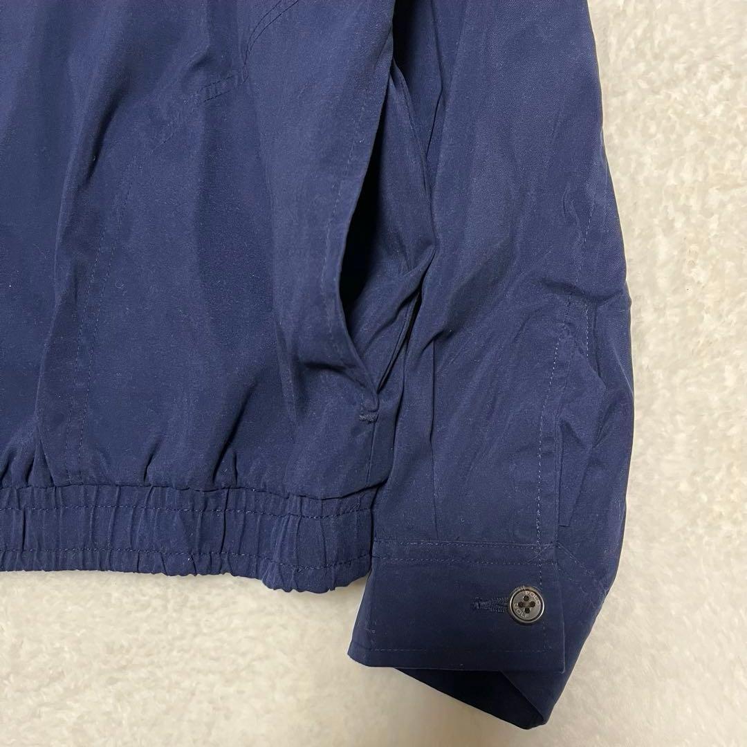 ポロラルフローレンゴルフ　スウィングトップネイビーポニーロゴ刺繍　裏地メッシュ