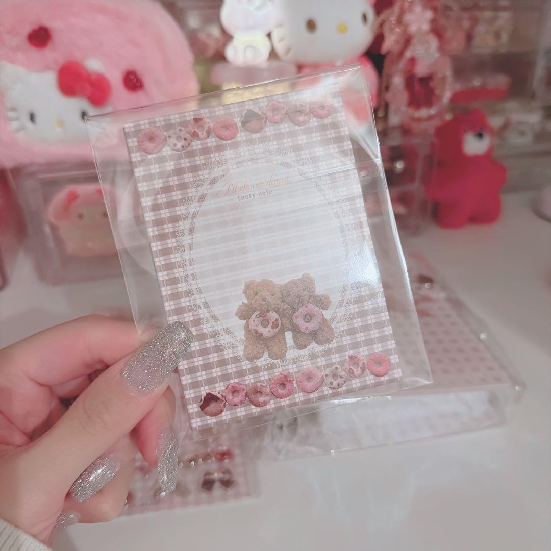 即完売!Aromantic様 新作 ・:*+. クリアバインダー ベアセット♡