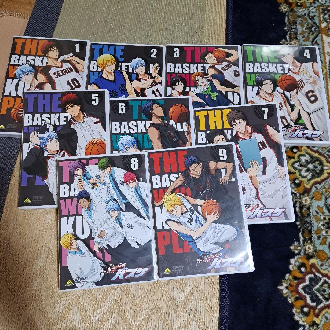 黒子のバスケ DVD 1-9巻セット
