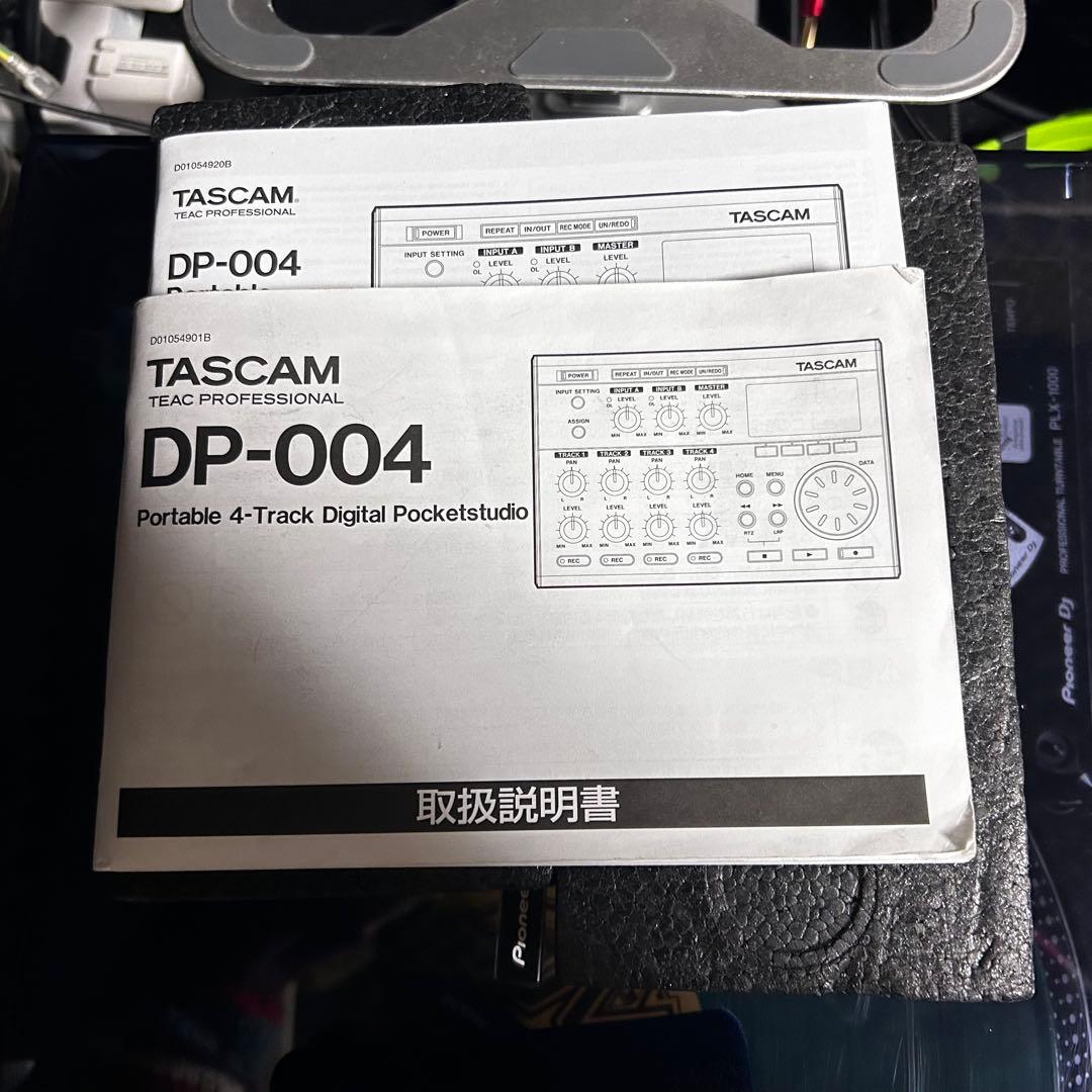 m*様 TASCAM DP-004ポータブル4トラック デジタル ポケットスタジ