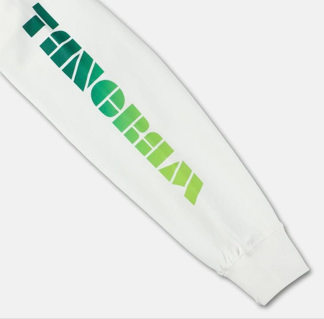 メンズウェア TANGRAM / GRADATION LOGO HALF ZIP SWEAT