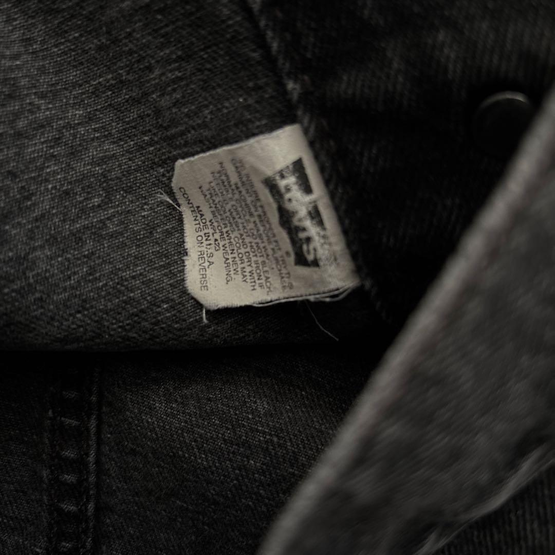 90s USA製 リーバイス Levi's 70507 ブラックデニム