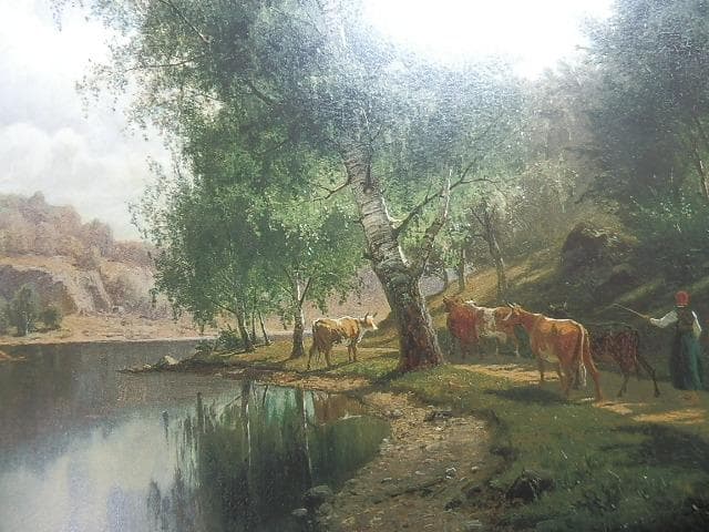 19世紀のスカンジナビア　風景画