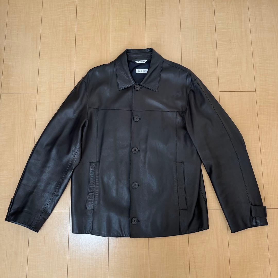 【極美品】  レザージャケット イタリア製 本革