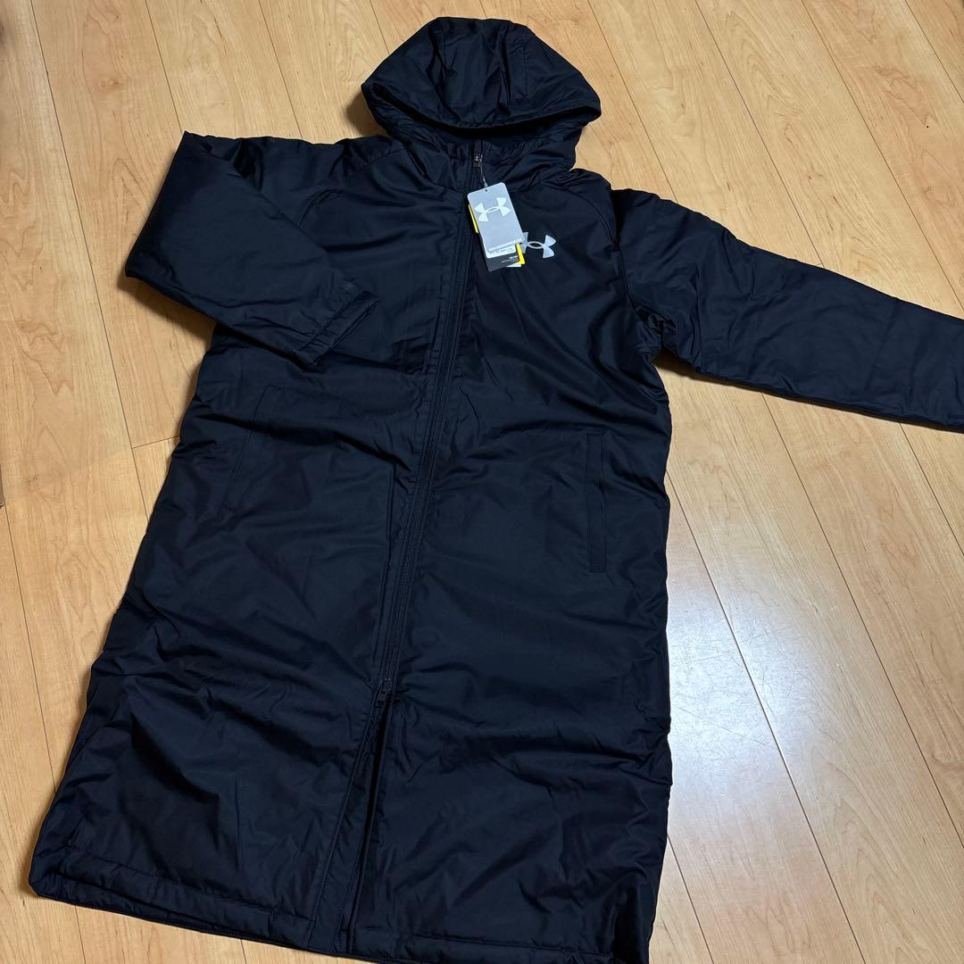 Under Armour ベンチコート YXL ブラック　160cm