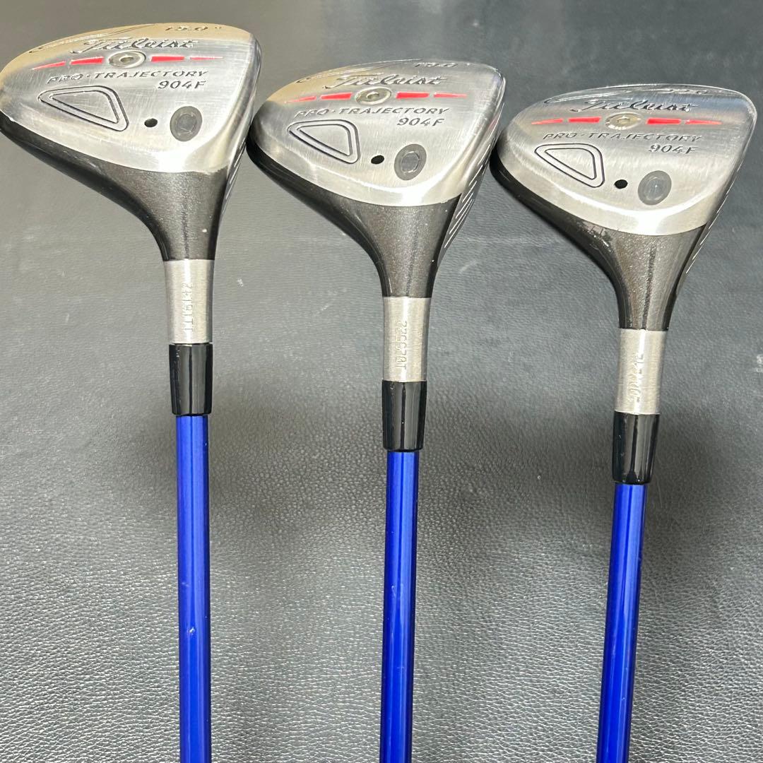 【名器】タイトリスト 904F FW 15°/19°/22° 3本セット 美品