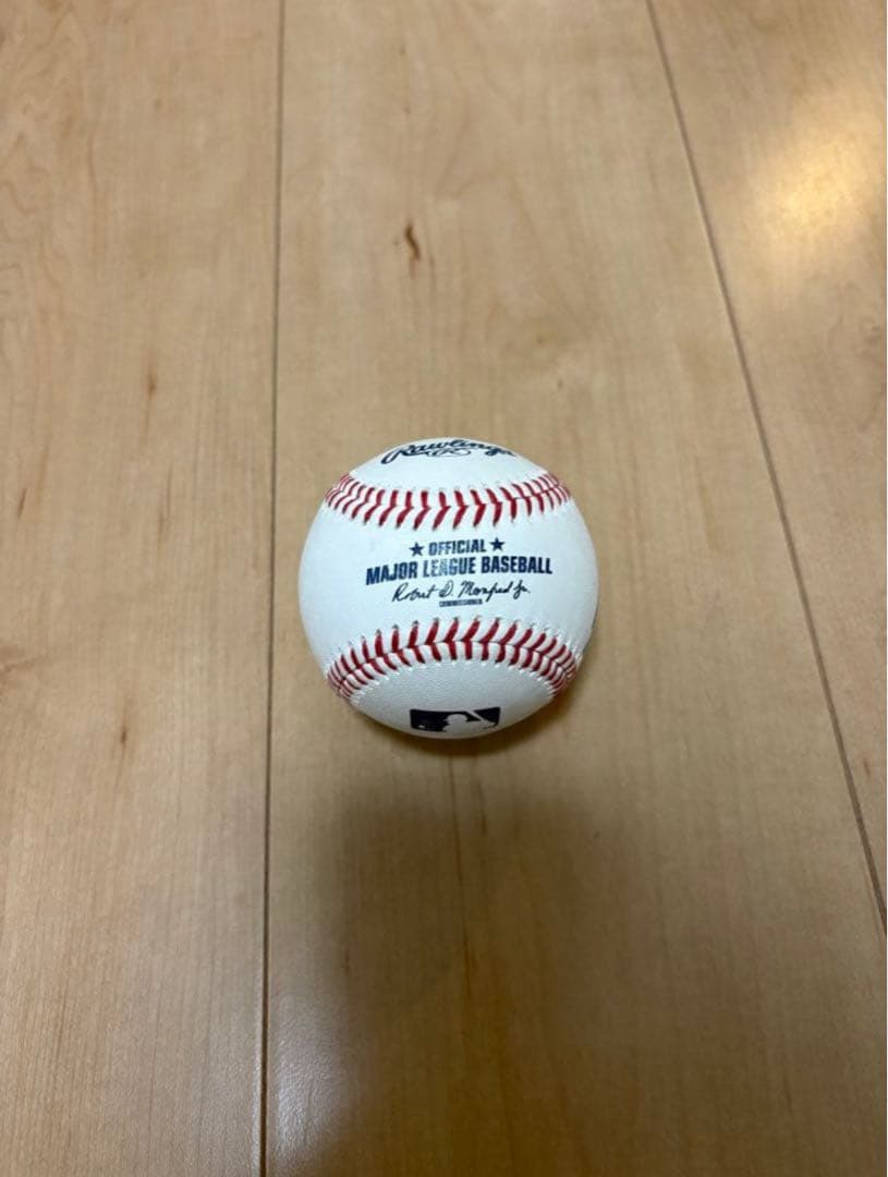 ドジャース山本由伸投手直筆サインボール(メジャー試合球)