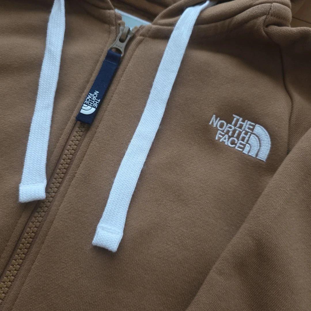 THE NORTH FACE ブラウン パーカー フルジップ