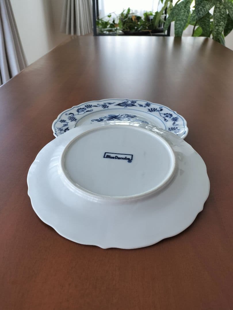 Blue Danube 専用です ブルーオニオン 青い花柄プレート5枚セット