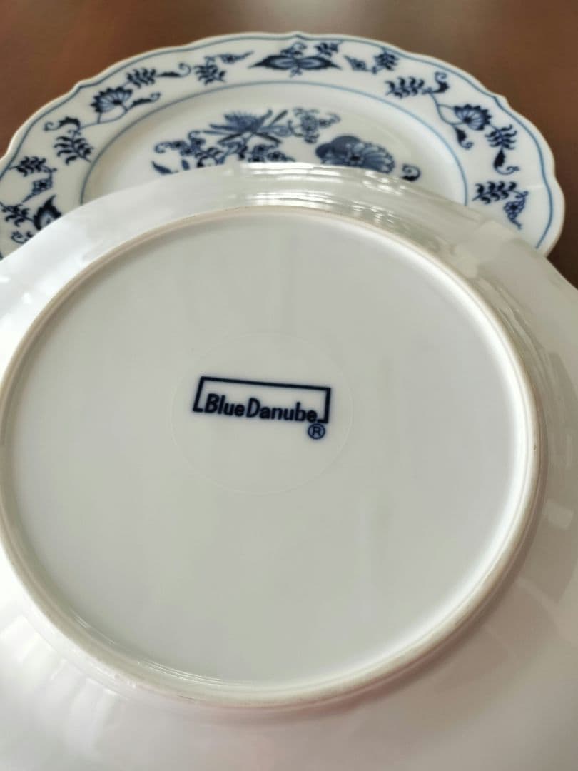 Blue Danube 専用です ブルーオニオン 青い花柄プレート5枚セット