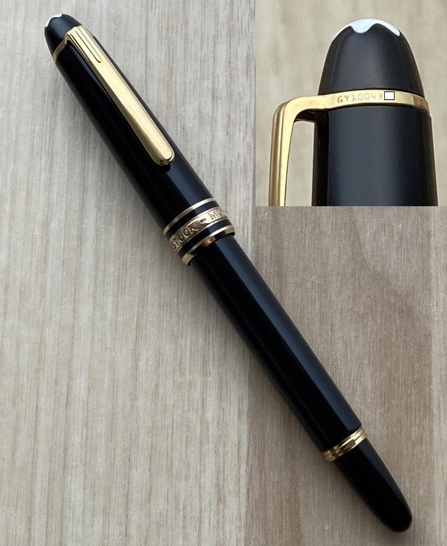 美品 モンブラン 114 モーツァルト 14K カートリッジ式 ミニ 万年筆