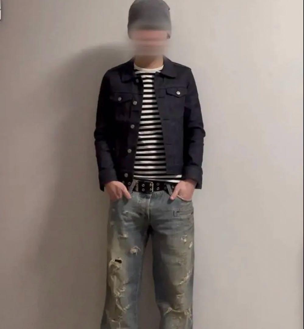 ジャケット・アウター archive coating gray denim jacket