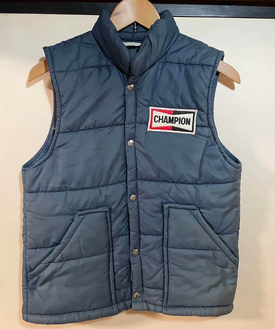 70s チャンピオン プラグ オフィシャル レーシングベスト champion