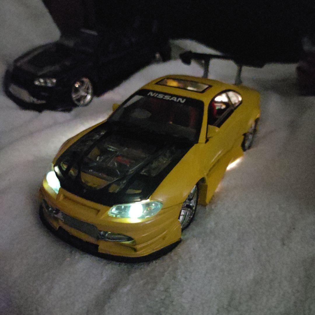 1:24　4台セット　R34 S15 エボ８ セリカ