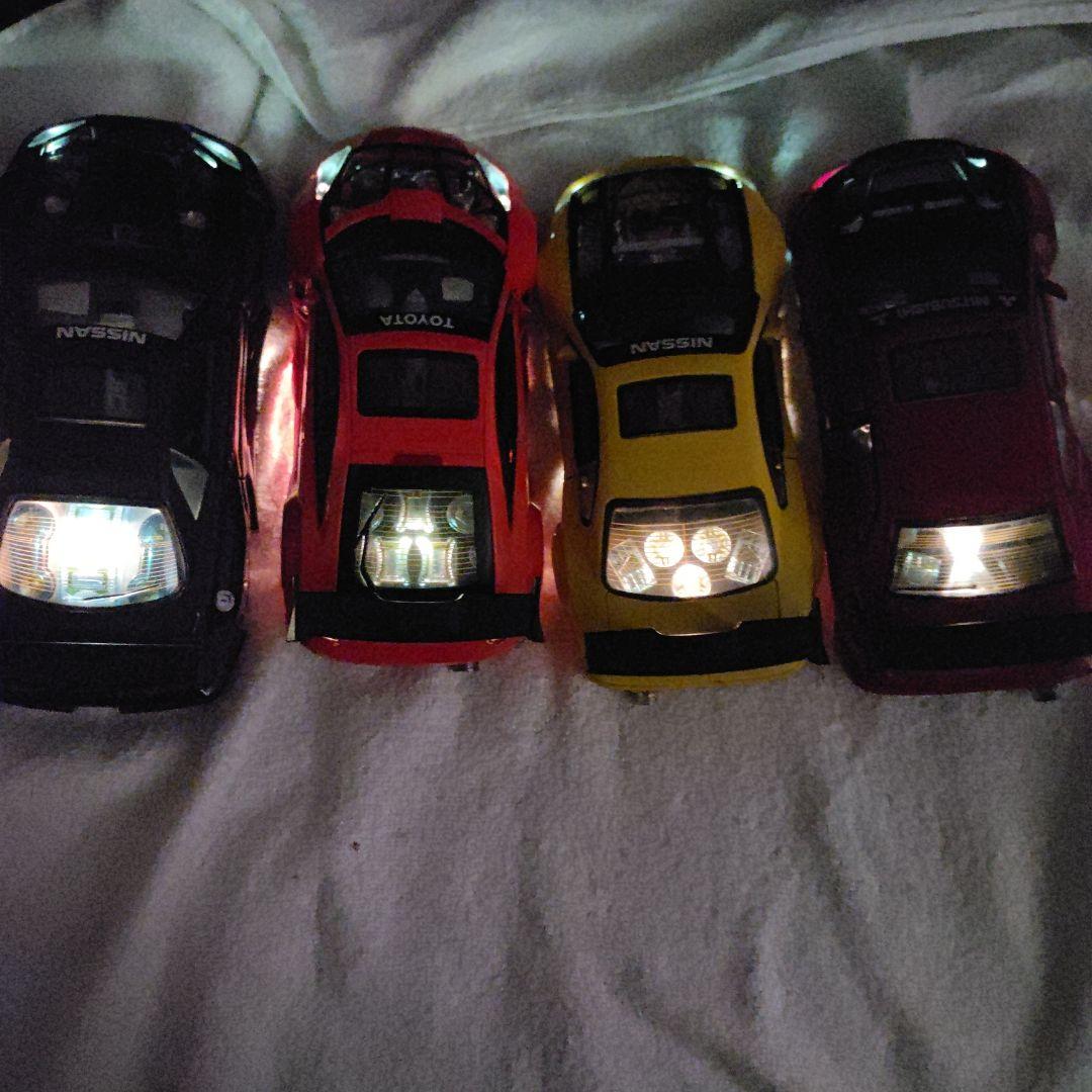 1:24　4台セット　R34 S15 エボ８ セリカ